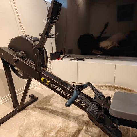 Concept2 RowErg (PM5) - Vähän käytetty / Uudenveroinen/Low Mileage ...