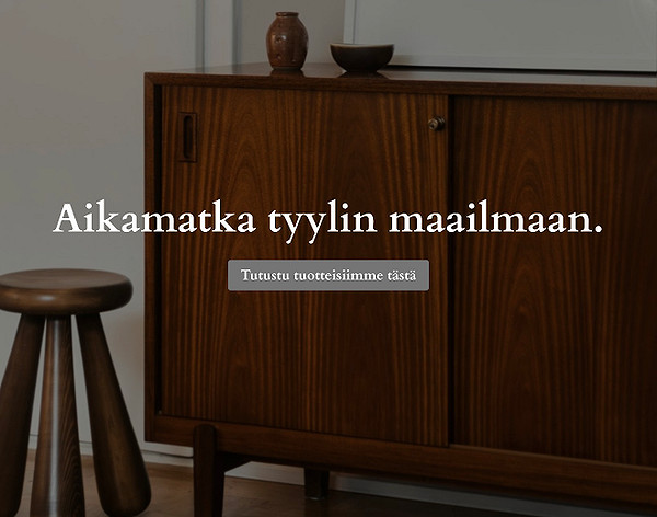 Kaupan Vihtori Vintage & Design bannerikuva