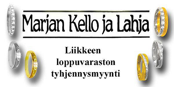 Kaupan Marjan Kello ja Lahja bannerikuva