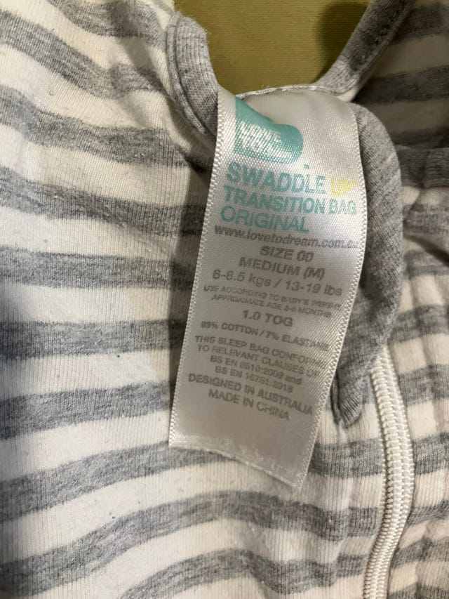Swaddle up koko M Tori