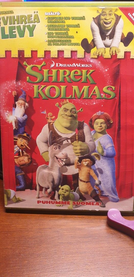 Shrek Kolmas DVD