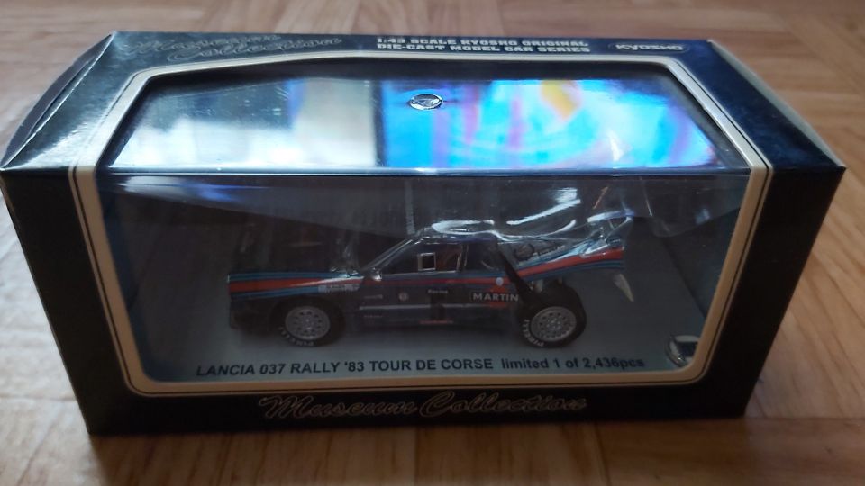 Kyosho 1:43 lancia 037 rally 83 Tour de corce