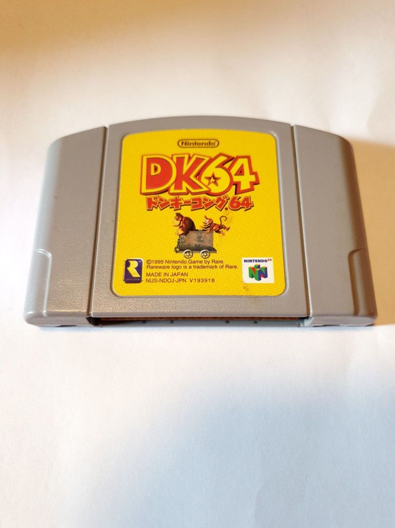 N64: Donkey Kong 64 (JPN)