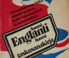 Suomi-englanti-suomi -taskusanakirja (1995)