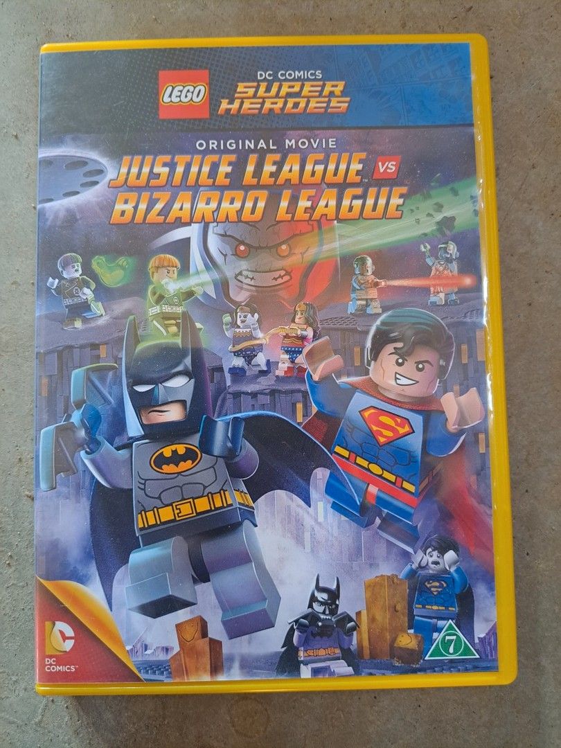 Lego justice league vs bizarro league dvd