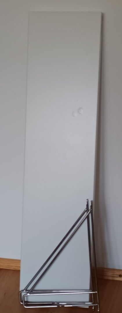 Seinähyllykokonaisuus, valkoinen 80*20cm