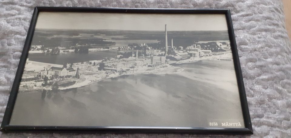 Serlachiuksen Mäntän tehtaat v.1950 valokuva