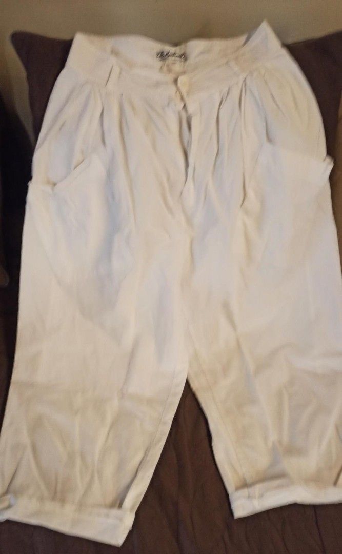 Valkoiset housut Martinelli, puuvilla, koko C40