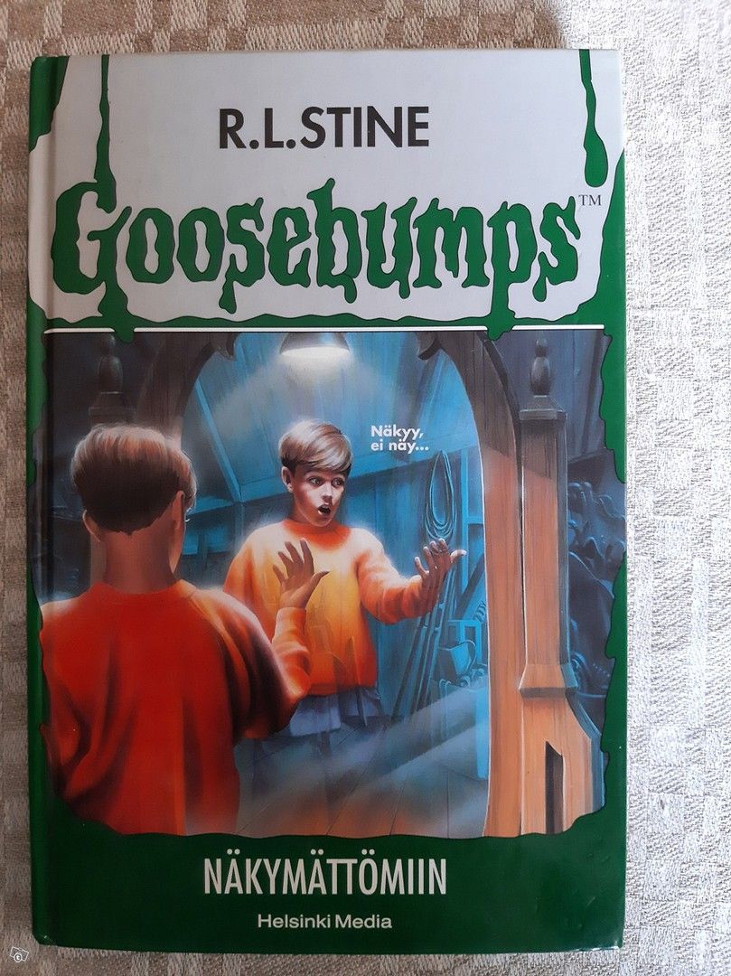 Goosebumps NÄKYMÄTTÖMIIN - R.L.Stine, kovakantinen