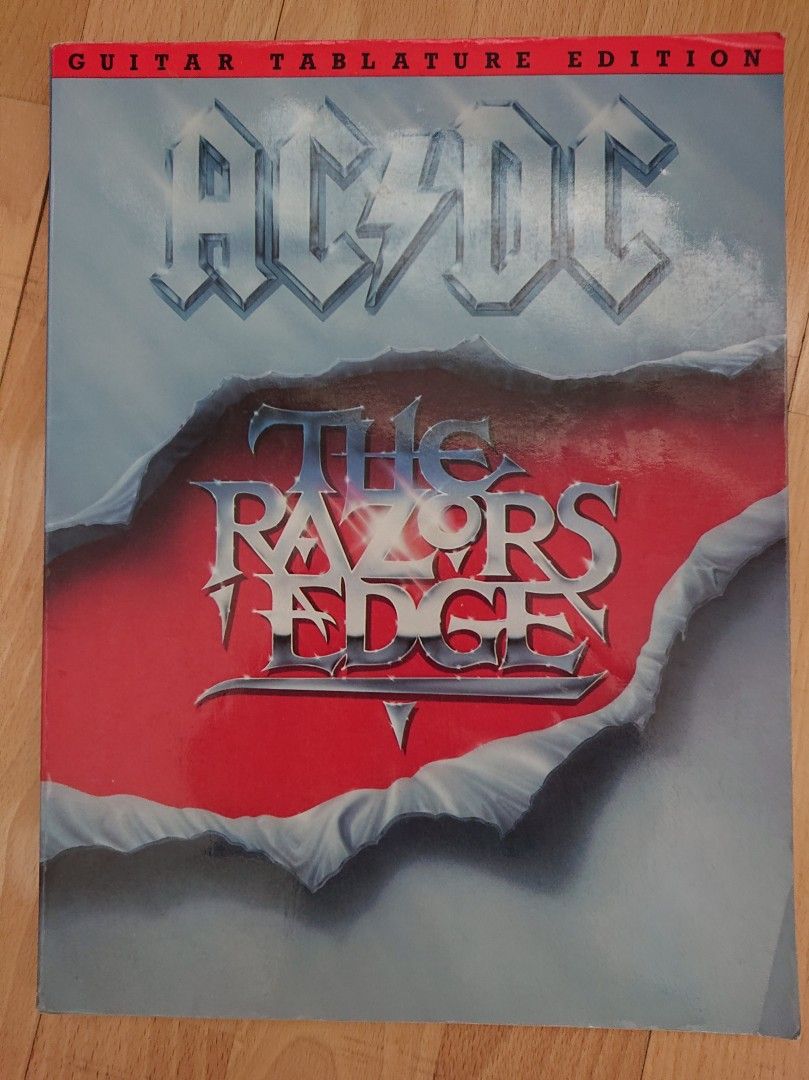 AC/DC - The Razors Edge nuottikirja