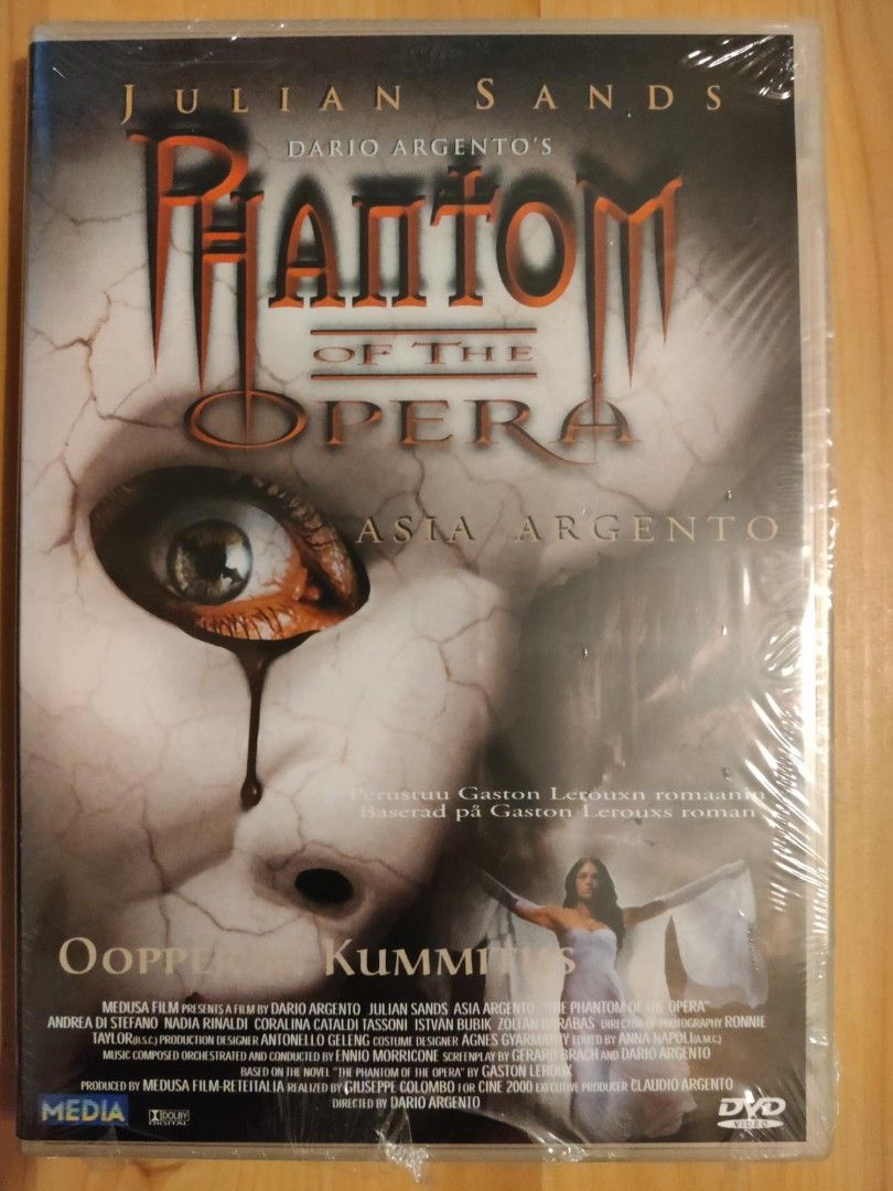 Phantom of the Opera - Dario Argento / DVD