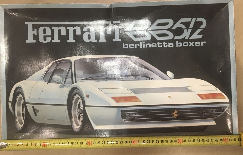 Koottava pienoismalli Ferrari BB512 !..ISO..! malli
