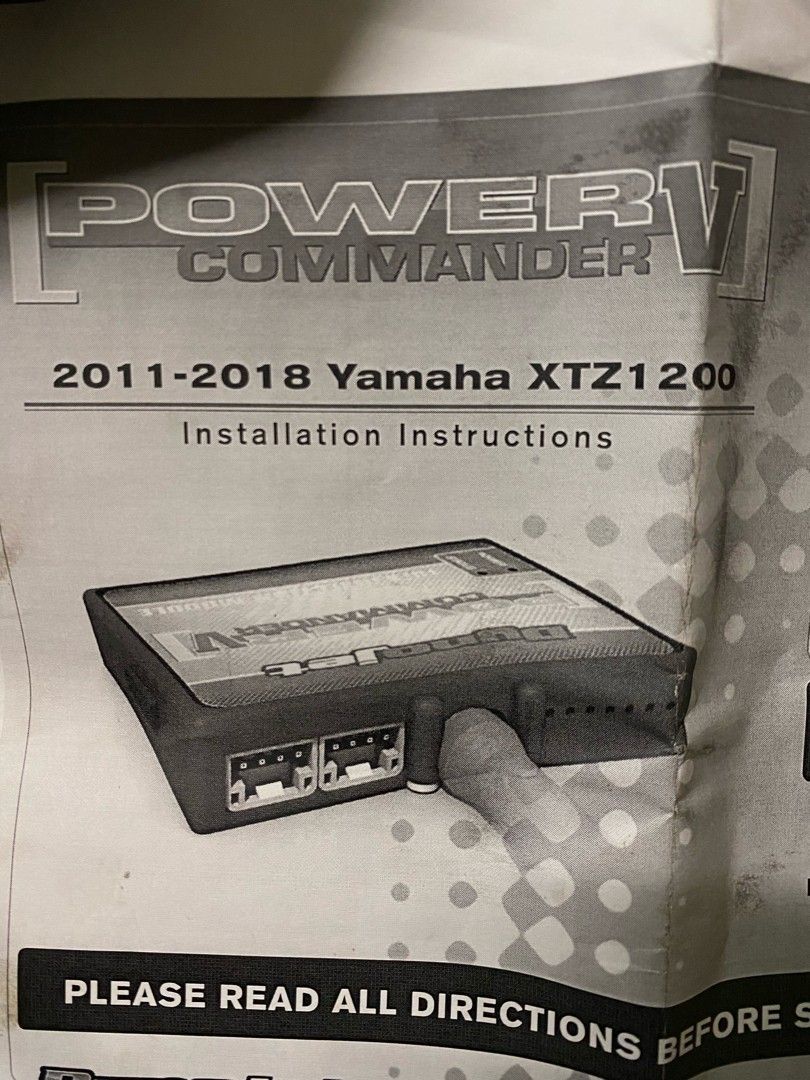 Yamaha tenere Power Commander V