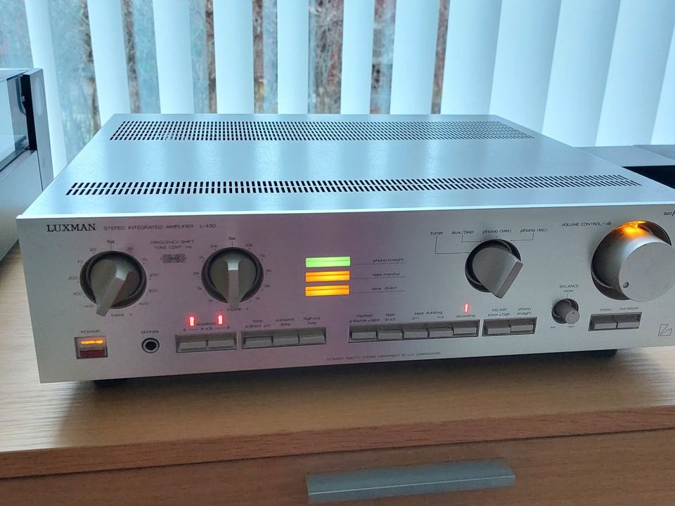 Luxman L-430 vahvistin