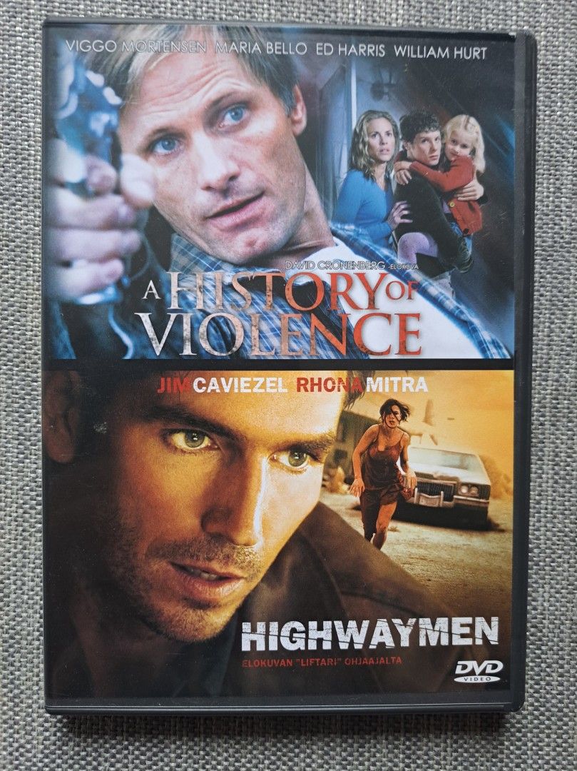 A History of Violence / Highwaymen dvd