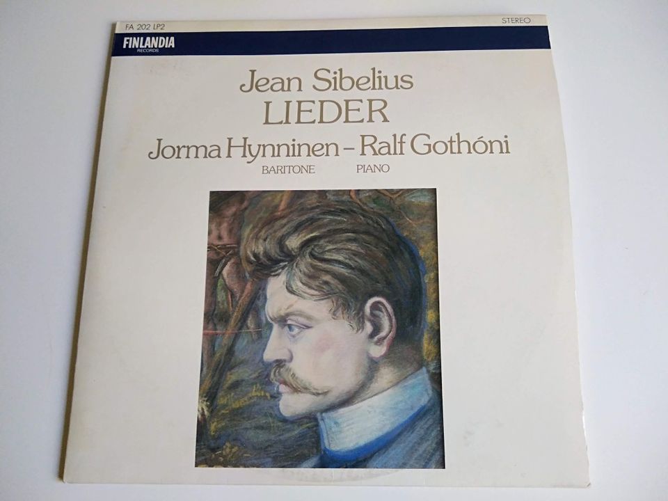 Lp-levy Jean Sibelius Lieder