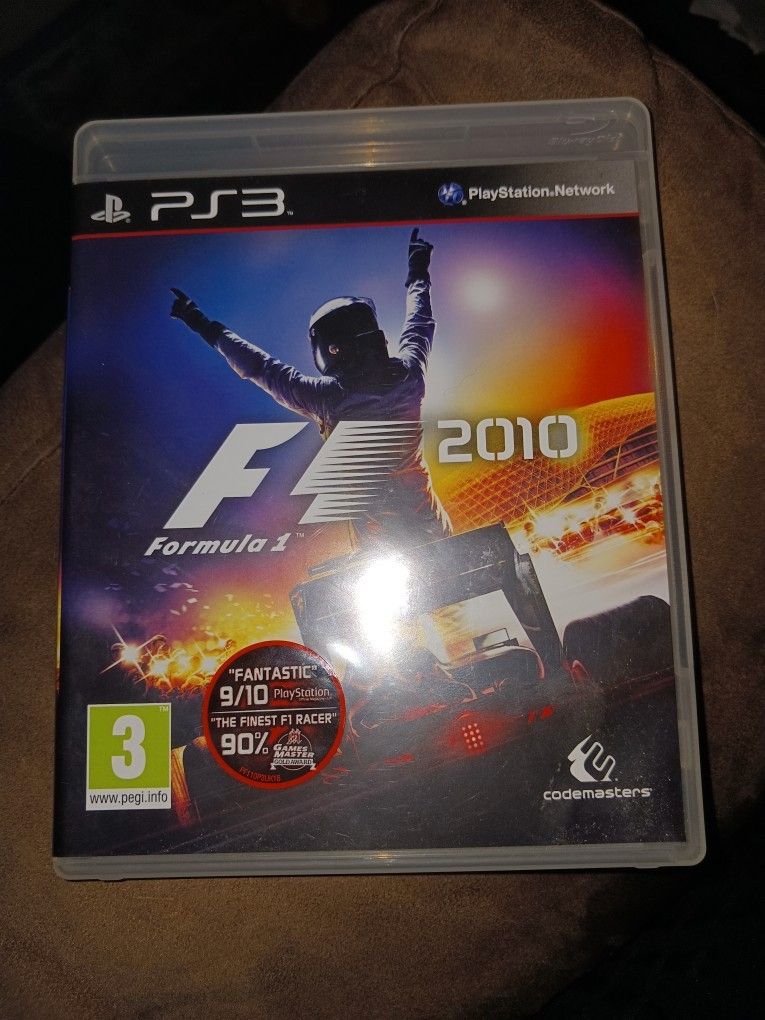 F1 2010 ps3 peli