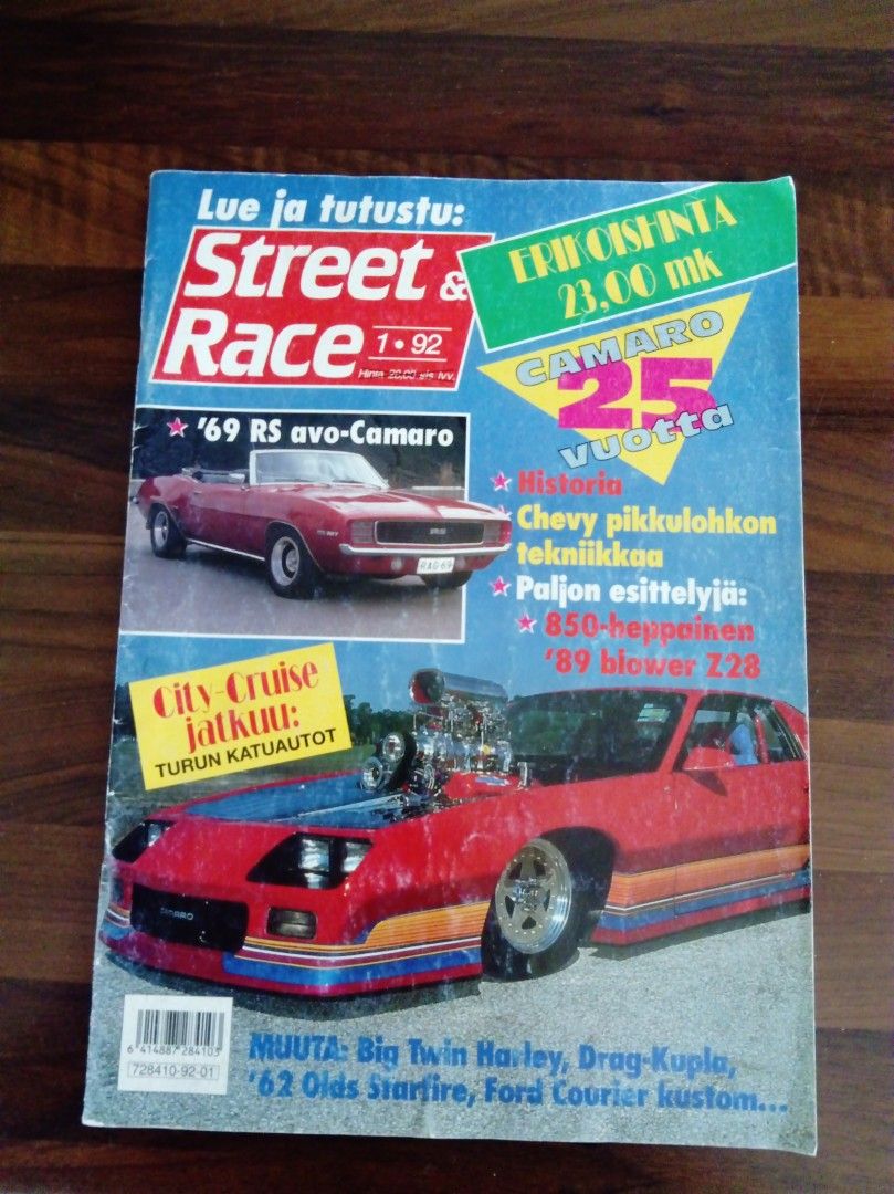 Street & Race lehti nro 1 vuodelta 1992