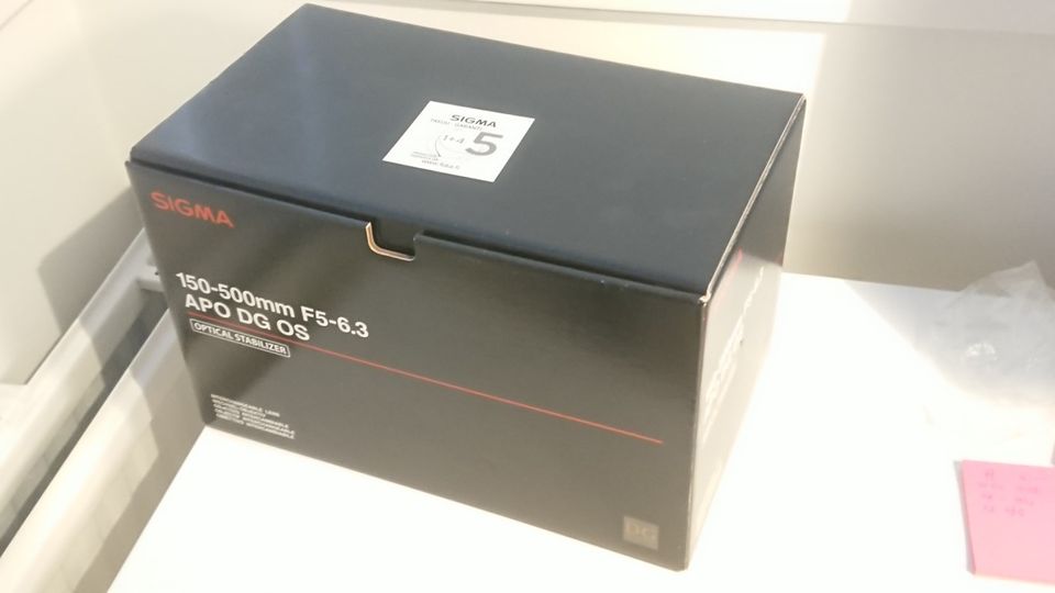 Uusi Sigma 150-500mm F5-6.3 APO DG OS Nikoniin