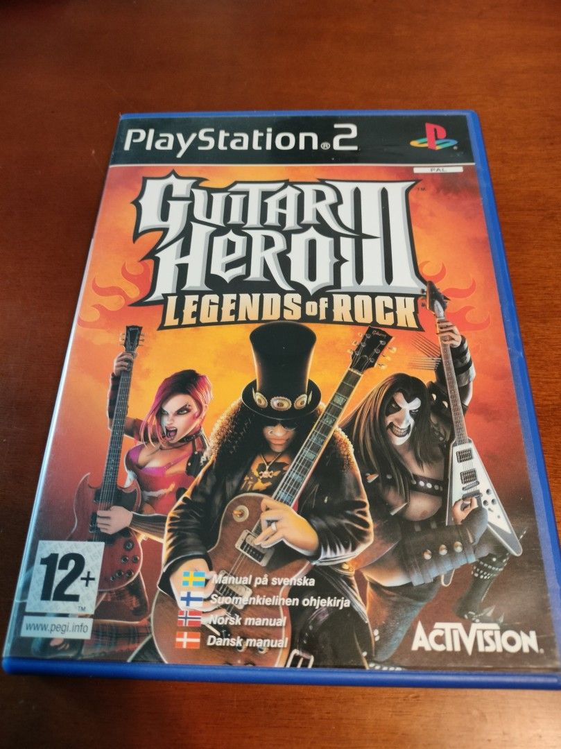 Guitar Hero 3 Legends of Rock (PS2)