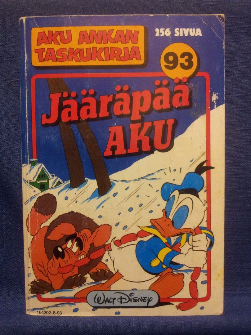 Aku Ankan taskukirja 93, Jääräpää Aku
