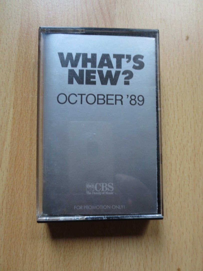What's new october '89 C-kasetti (rare)