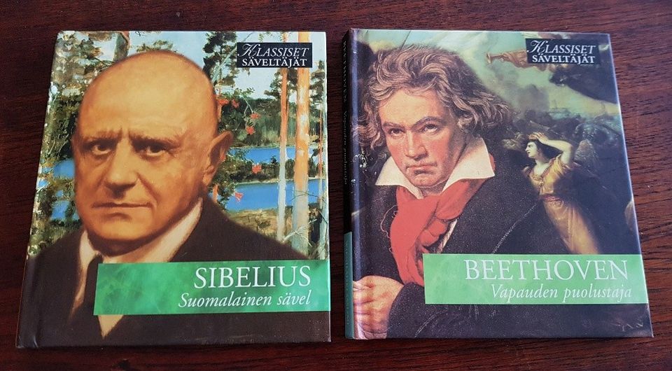 Kirja + CD: Sibelius ja Beethoven