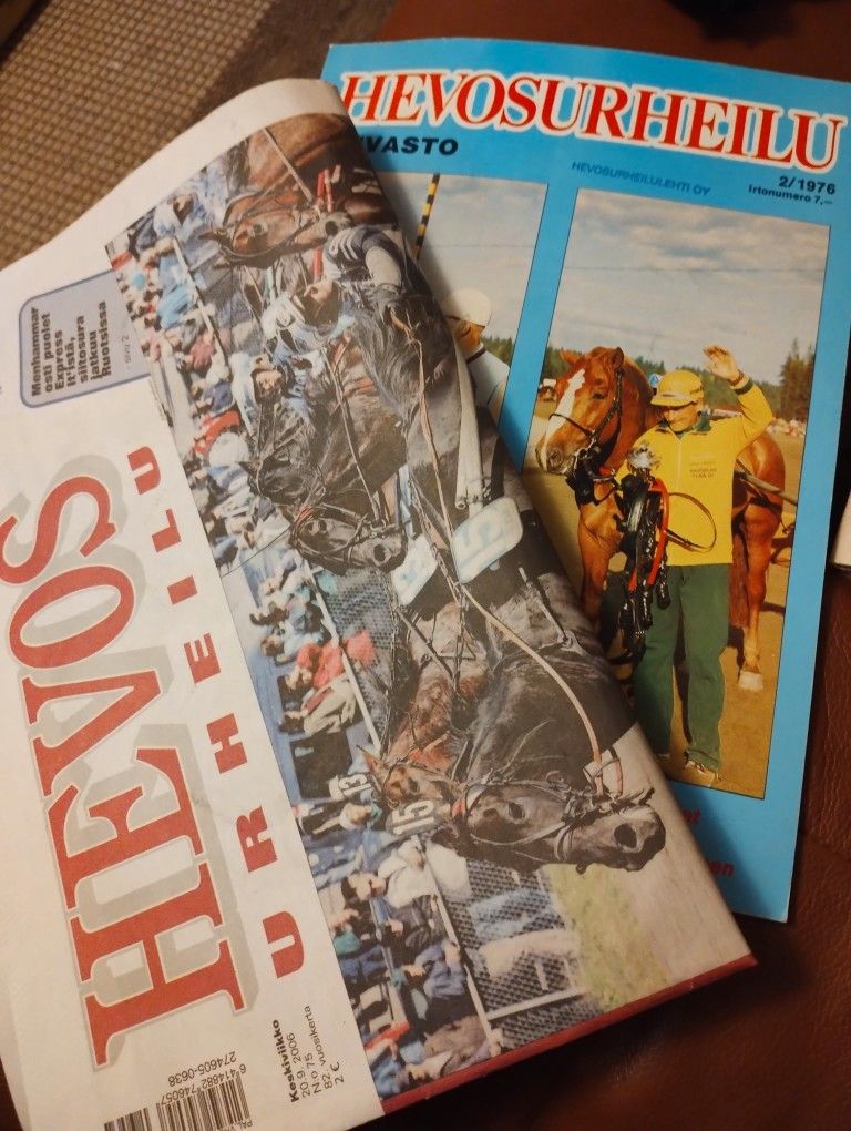 Hevosurheilun kuvasto vuodelta 1976