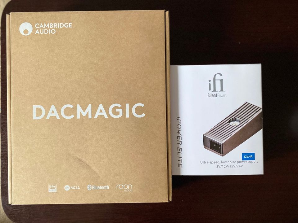 Cambridge Audio DacMagic 200M DA+IFI-Audio iPower