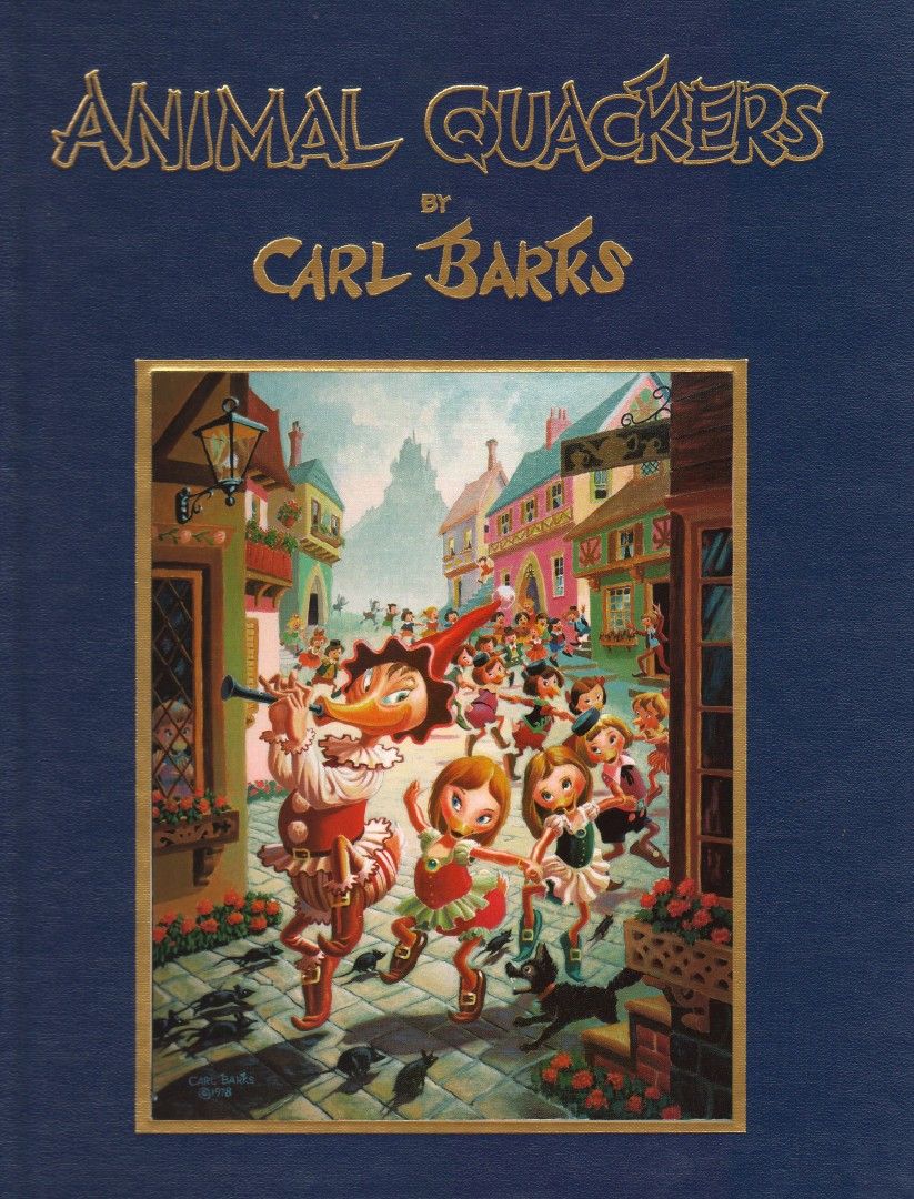 Kirja US 182 Animal Quackers, Carl Barks Taide