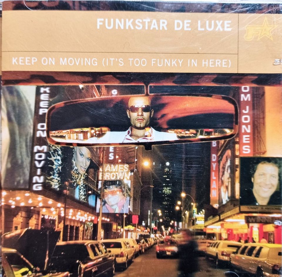 Funkstar De Luxe - Keep On Moving CD-levy