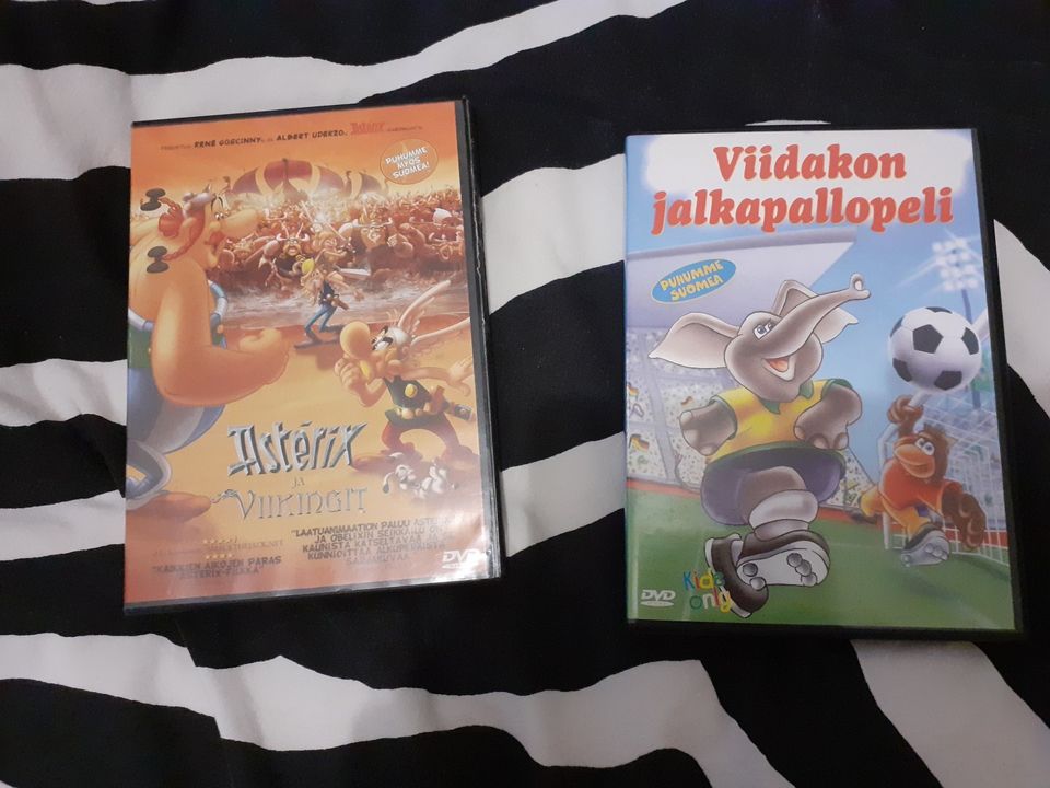 Asterix ja Viidakon jalkapallopeli dvd:t