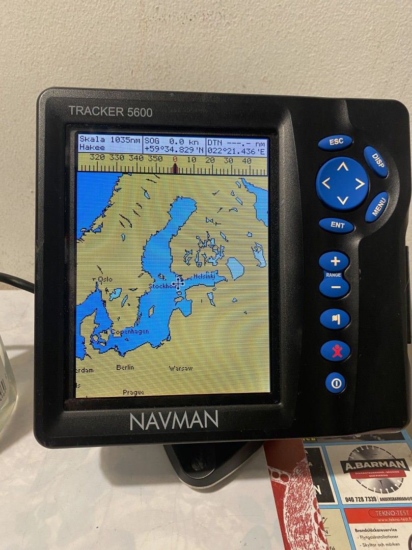Karttaplotteri Navman Tracker 5600 6.4 tuumaa