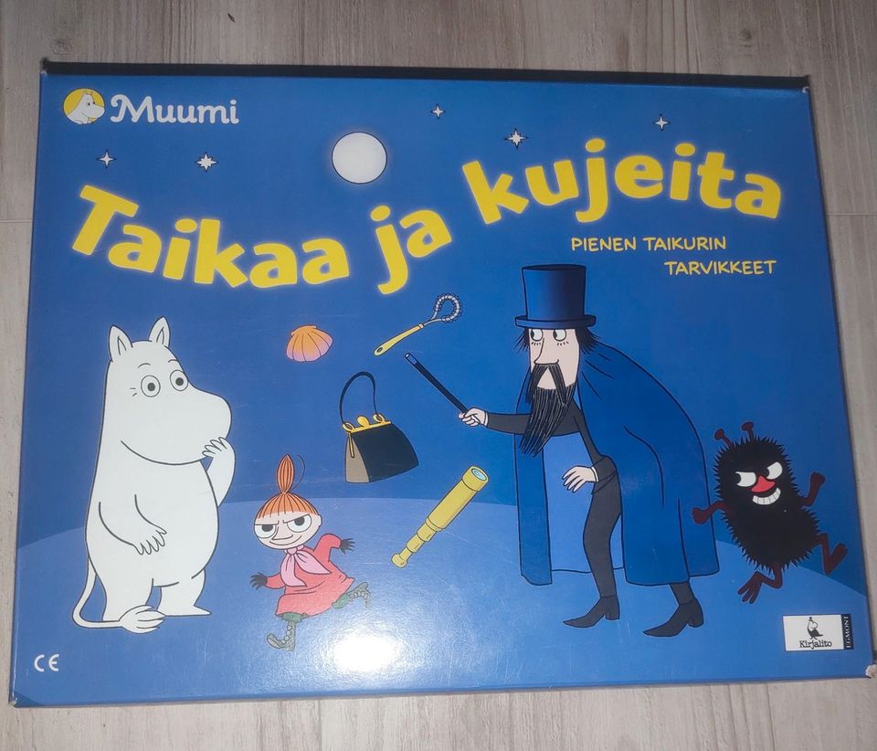 Taikurin tarvikkeita,lelu muumi