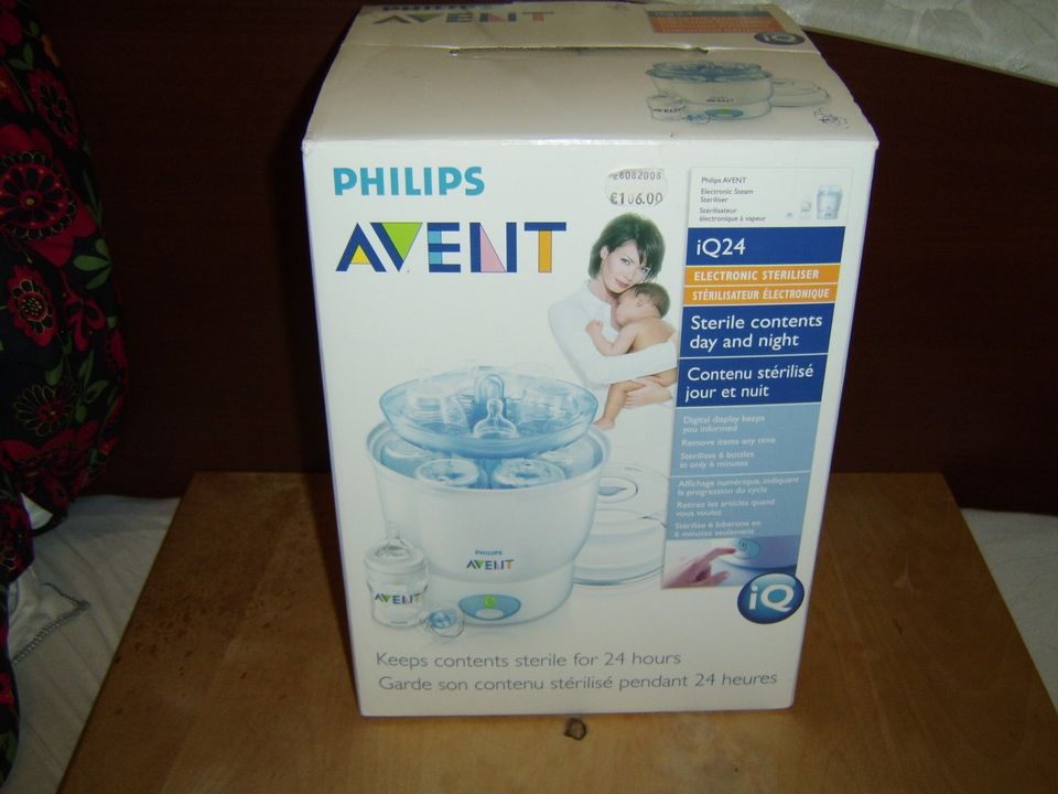 Philips Avent iQ24 Electronic steam sterilizer