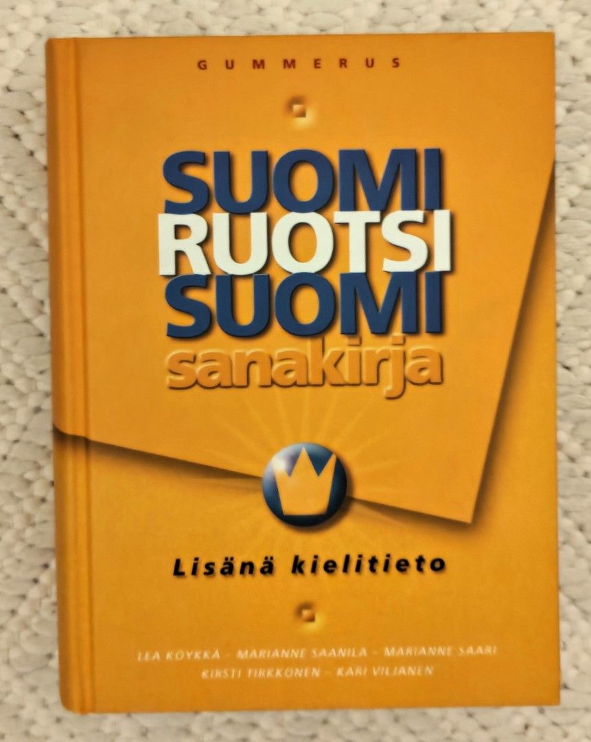 Suomi-ruotsi-suomi sanakirja