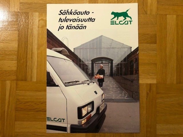 Esite Elcat sähköauto noin 1992
