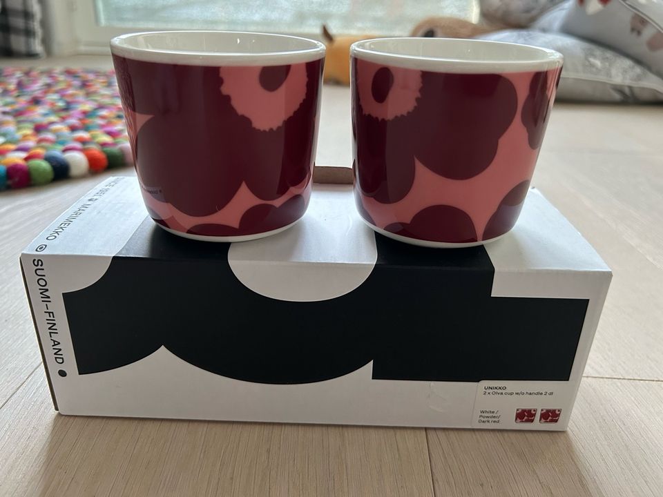 Marimekko Unikko kahvikupit