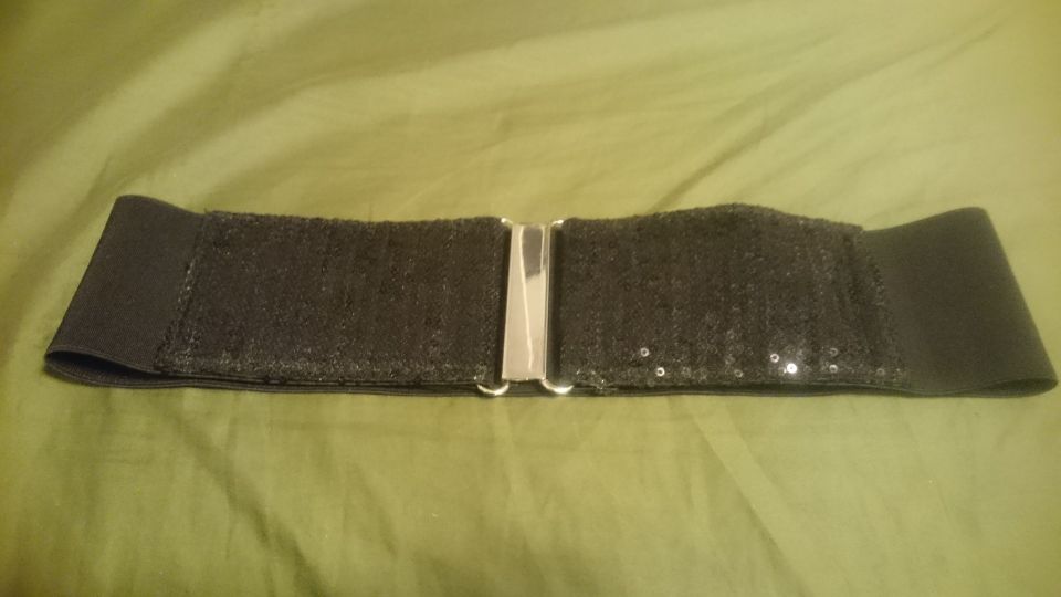 Pieces Namia waist belt musta koristevyö