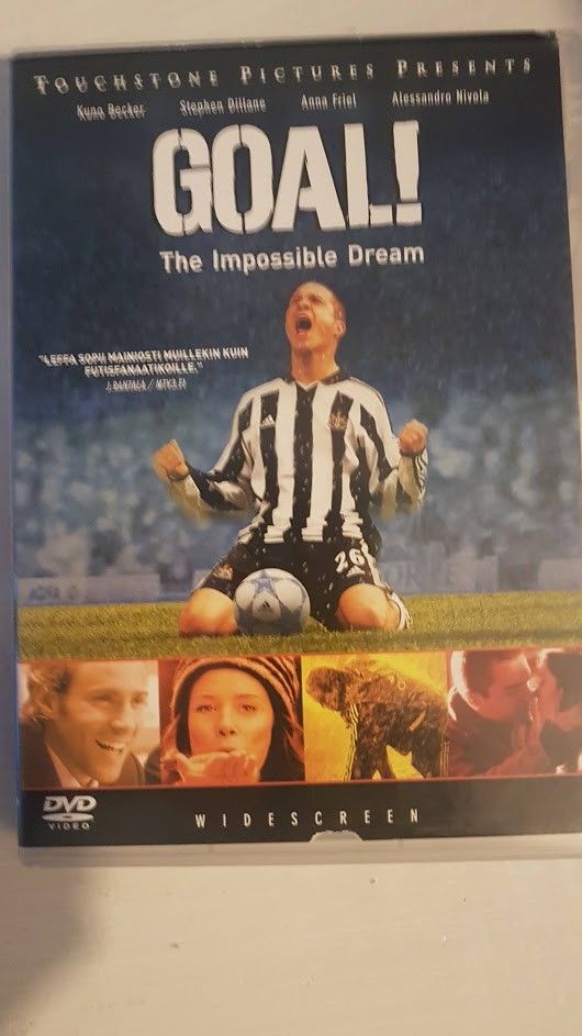 Dvd goal - the impossible dream