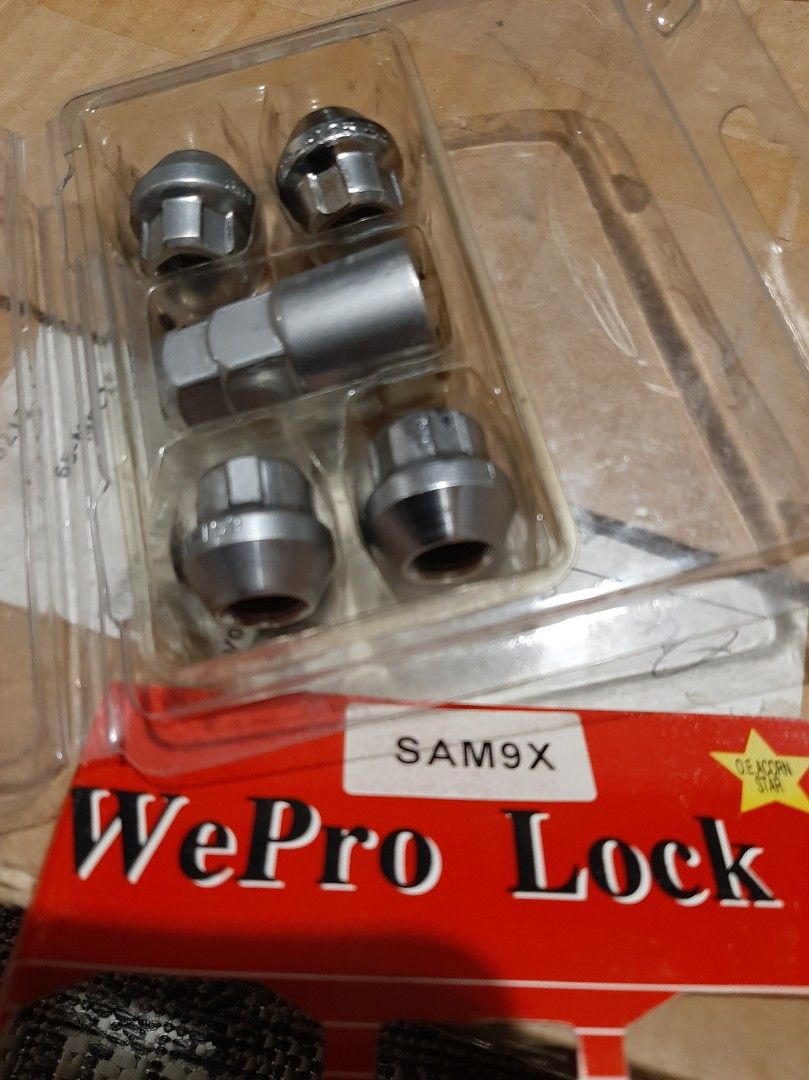 WePro Lock lukkomutterisarja