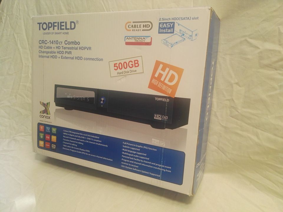 TOPFIELD CRC-1410 CT, Combo HD