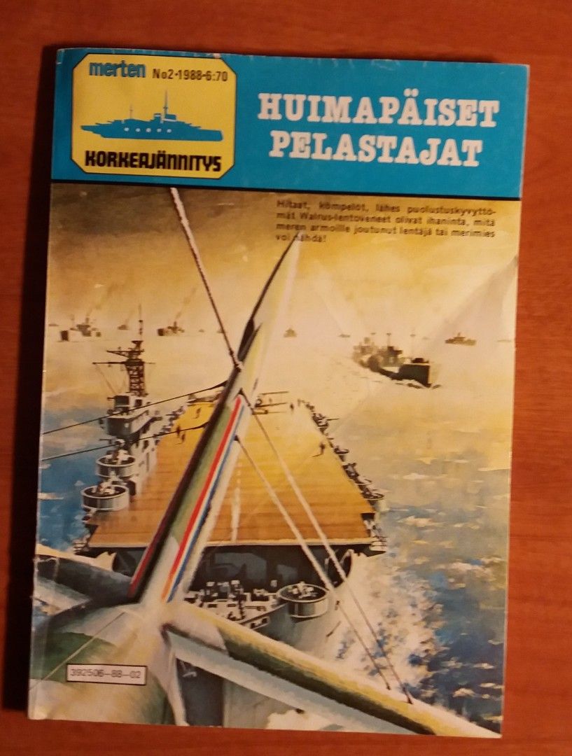 Huimapäiset pelastajat. Merten Korkeajännitys 2/88