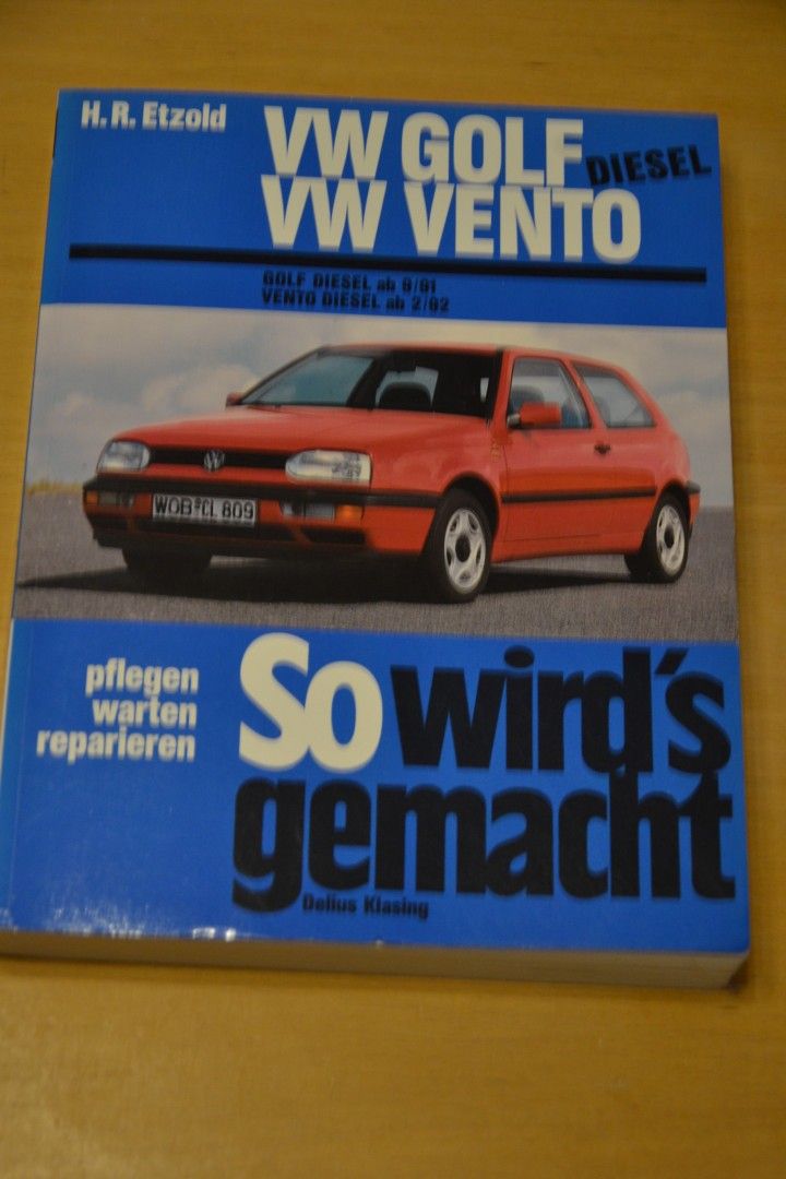 VW Golf VW Vento korjausopas