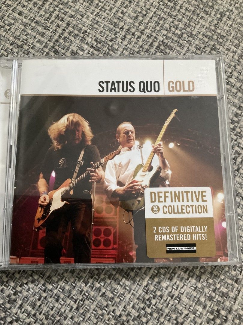 Status Quo tupla cd kokoelma Gold