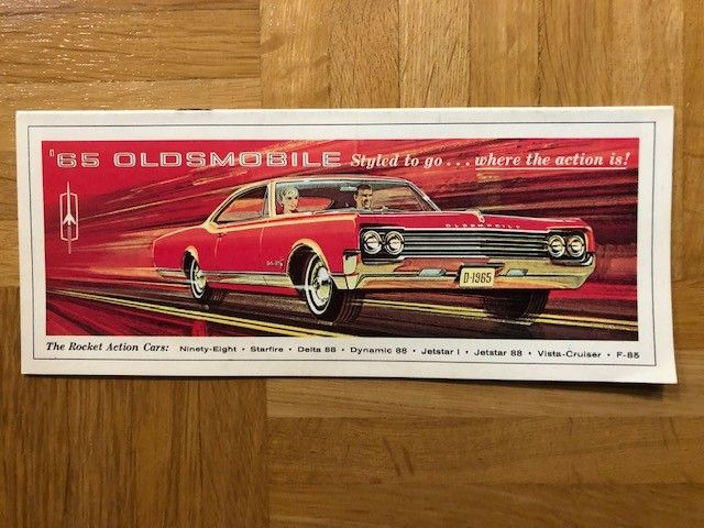Esite Oldsmobile 1965: Ninety-Eight, Starfire ym