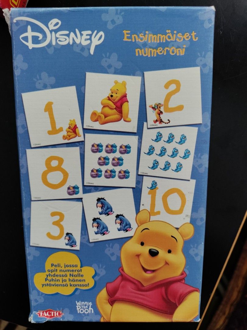 Ensimmäiset numeroni Disney lautapeli