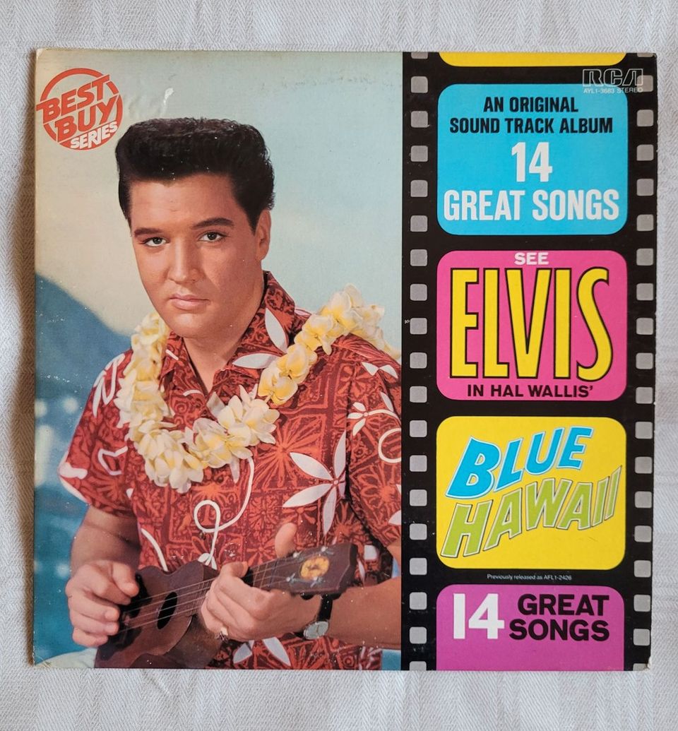 Vinyyli LP Elvis Presley: Blue Hawaii