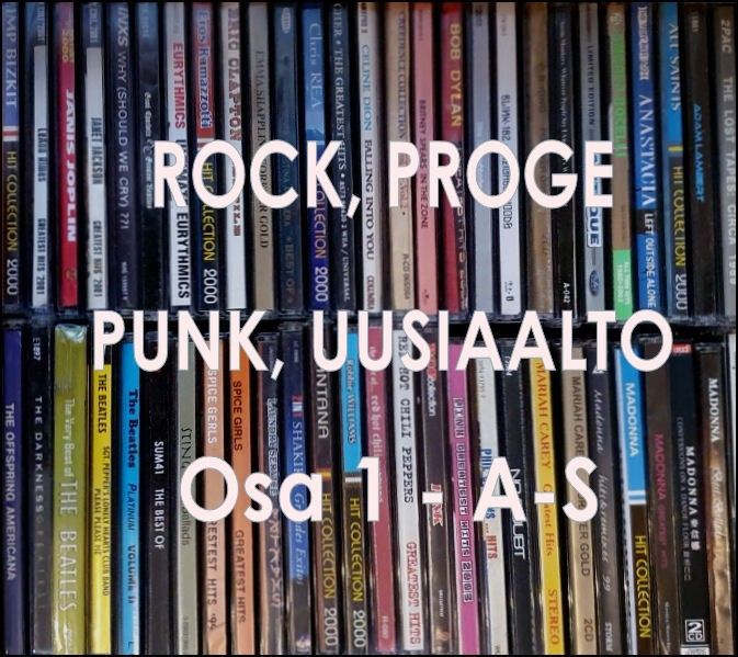 ROCK, Proge, PunK, uusiaalto cd:eitä osa 1