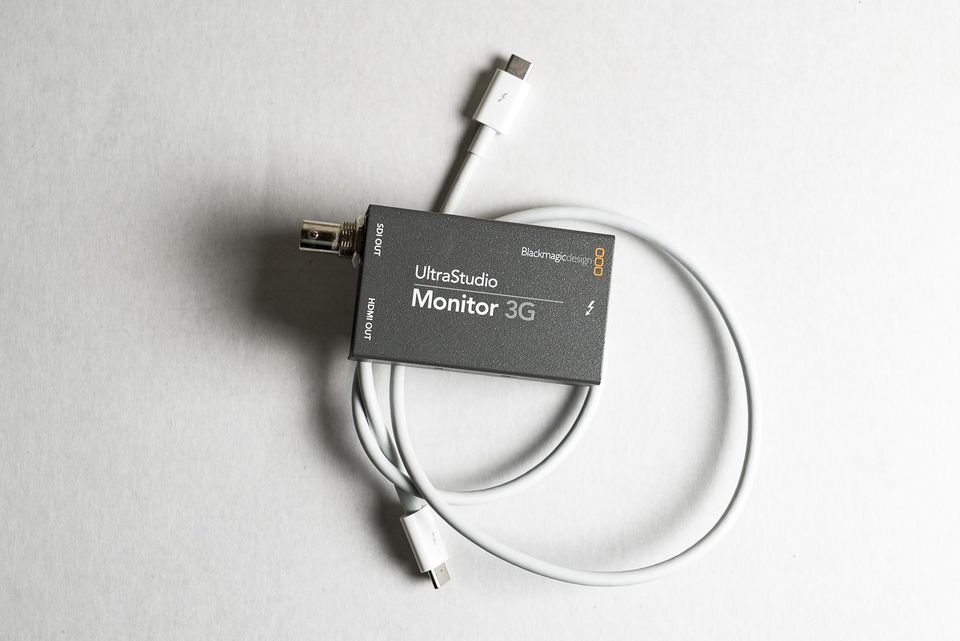 Blackmagic design ultrastudio monitor 3g